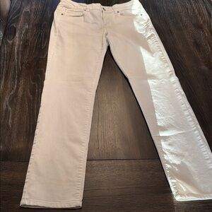 🟠 Calvin Klein White Denim Ultimate Skinny Jeans size 30